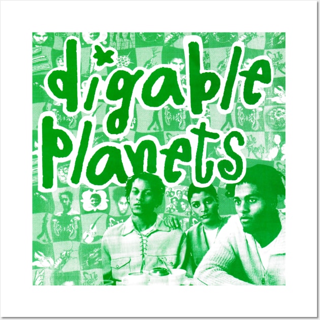 Digable Planets Wall Art by Scum & Villainy